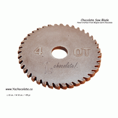 Chocolate Saw Blade