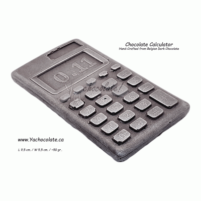 Calculatrice en Chocolat